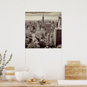 Manhattan, New York (panorama) Poster (Keuken)