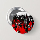 Manhattan New York Ronde Button 5,7 Cm (Voorkant /achterkant)