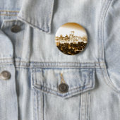 Manhattan New York Ronde Button 5,7 Cm (In situ)