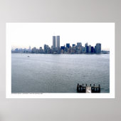 Manhattan - New York Skyline, februari 2000 Poster (Voorkant)
