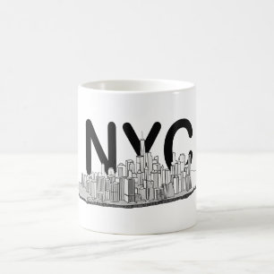 Manhattan New York Skyline Koffiemok