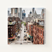 Manhattan, New York stadsgezicht foto Notitieboek (Achterkant)