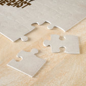 Manhattan New York Typografiekaart Legpuzzel (Zijkant)