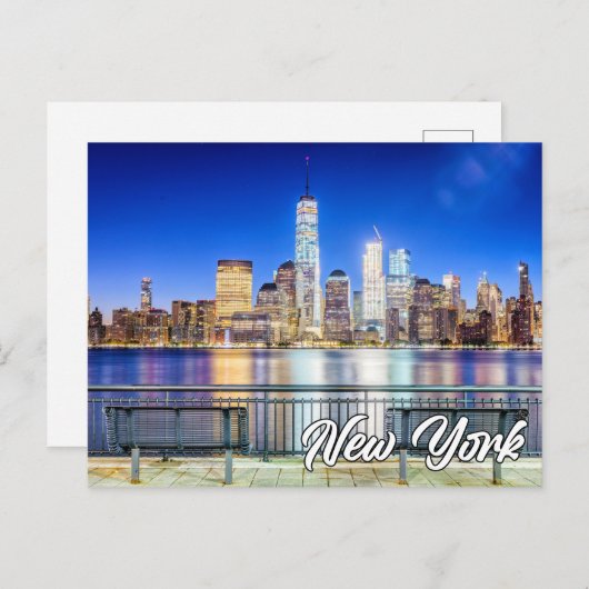Manhattan, New York, Verenigde Staten Briefkaart (Voorkant / Achterkant)