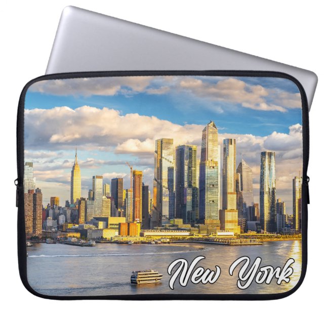 Manhattan, New York, Verenigde Staten Laptop Sleeve (Voorkant)