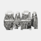Manhattan, New York (zwart-wit panorama) Bedankdoosjes (Uitgevouwen)