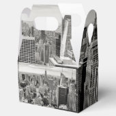 Manhattan, New York (zwart-wit panorama) Bedankdoosjes (Geopend)