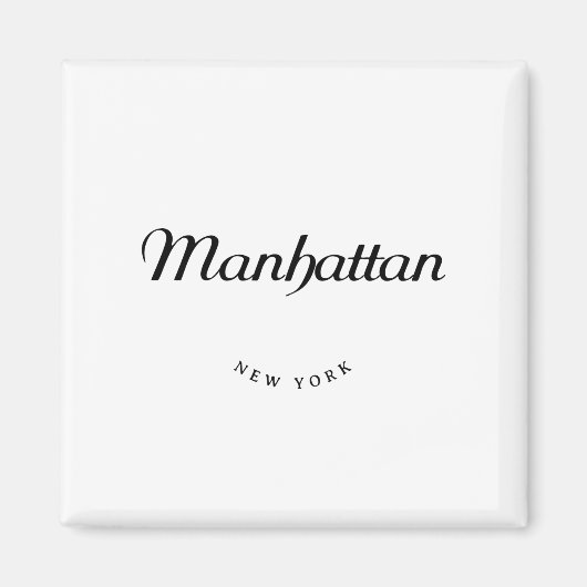 Manhattan NY Magneet (Voorkant)