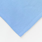 Manhattan NY - Manhattan Skyline op een heldere da Fleece Deken (Hoek)
