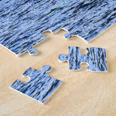 Manhattan NY - New York City Silhouet Legpuzzel (Zijkant)