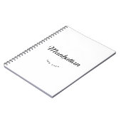 Manhattan NY Notitieboek (Linkerzijde)