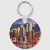 Manhattan, NY skyline Sleutelhanger (Voorkant)