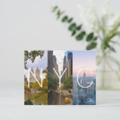 Manhattan NYC New York Briefkaart (Staand voorkant)