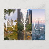 Manhattan NYC New York Briefkaart (Voorkant)