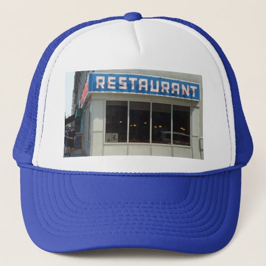 Manhattan NYC-restaurant Trucker Pet (Voorkant)