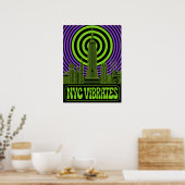 Manhattan NYC Trilt Empire State Building Kunst Poster (Keuken)