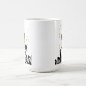 Manhattan Nyc Vrijheidsbeeld Modern New York Koffiemok (Center)