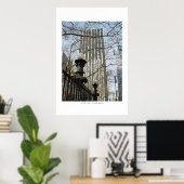 manhattan ochtend poster (Thuiskantoor)