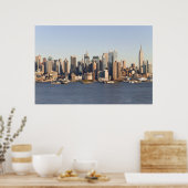 Manhattan on the Hudson Poster (Keuken)