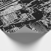 Manhattan ontworpen cadeaupapier (Hoek)