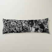 Manhattan ontworpen lichaamskussen (Achterkant)