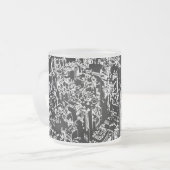 Manhattan ontworpen matglas koffiemok (Voorkant links)