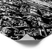 Manhattan ontworpen poster (Hoek)