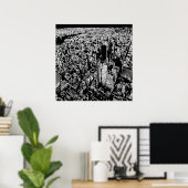 Manhattan ontworpen poster (Thuiskantoor)
