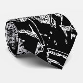 Manhattan ontworpen stropdas (Opgerold)