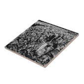 Manhattan ontworpen tegeltje (Zijkant)