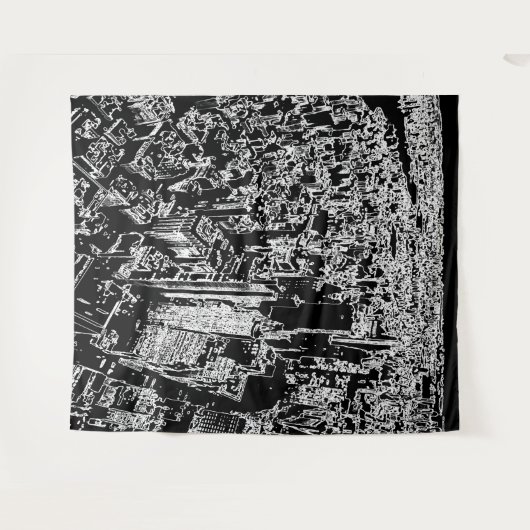 Manhattan ontworpen wandkleed (Voorkant (horizontaal))