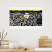 Manhattan Orion Pattern 4 Poster (Keuken)