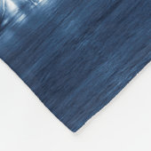 Manhattan Panoramic Uitzicht Night Skyline Fleece Deken (Hoek)