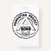 Manhattan Project Badge (Voorkant)