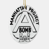 Manhattan Project Badge Keramisch Ornament (Rechts)