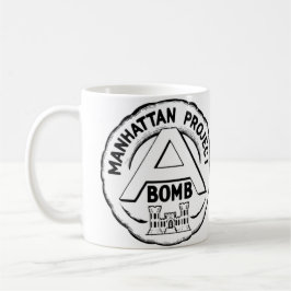 Manhattan Project Badge Koffiemok