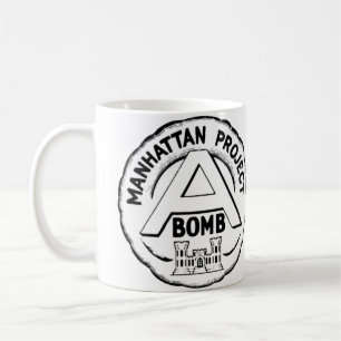 Manhattan Project Badge Koffiemok