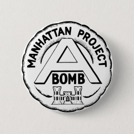 Manhattan Project Badge Ronde Button 5,7 Cm