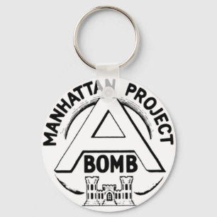 Manhattan Project Badge Sleutelhanger