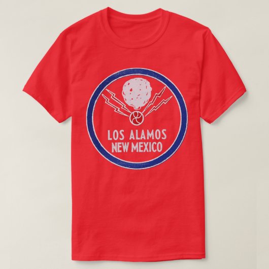 Manhattan Project Los Alamos New Mexico Nucleaire T-shirt (Design voorkant)