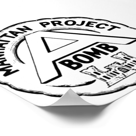 Manhattan Project Poster (Hoek)