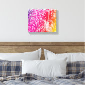 Manhattan-regenboog Canvas Afdruk (Insitu (Slaapkamer))