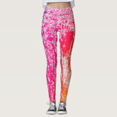 Manhattan-regenboog Leggings (Voorkant)