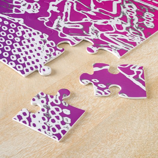 Manhattan-regenboog Legpuzzel (Zijkant)