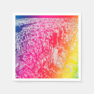 Manhattan-regenboog Servet