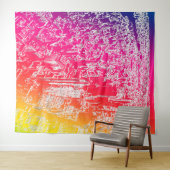 Manhattan-regenboog Wandkleed (In Situ (horizontaal))