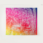 Manhattan-regenboog Wandkleed (Voorkant (horizontaal))