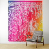 Manhattan-regenboog Wandkleed (In situ)