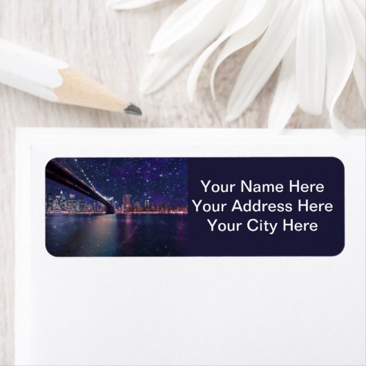 Manhattan Return Address Labels (Insitu)