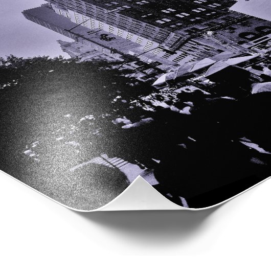 Manhattan Scene Foto Afdruk (Hoek)